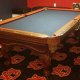 Custom Billiards Cloth and Two-Tone Felting and Rails