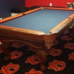 Professional Billiards Two-Tone Refelt Look